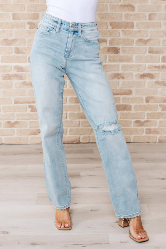 Judy Blue 82600 High Rise 90's Straight Jeans