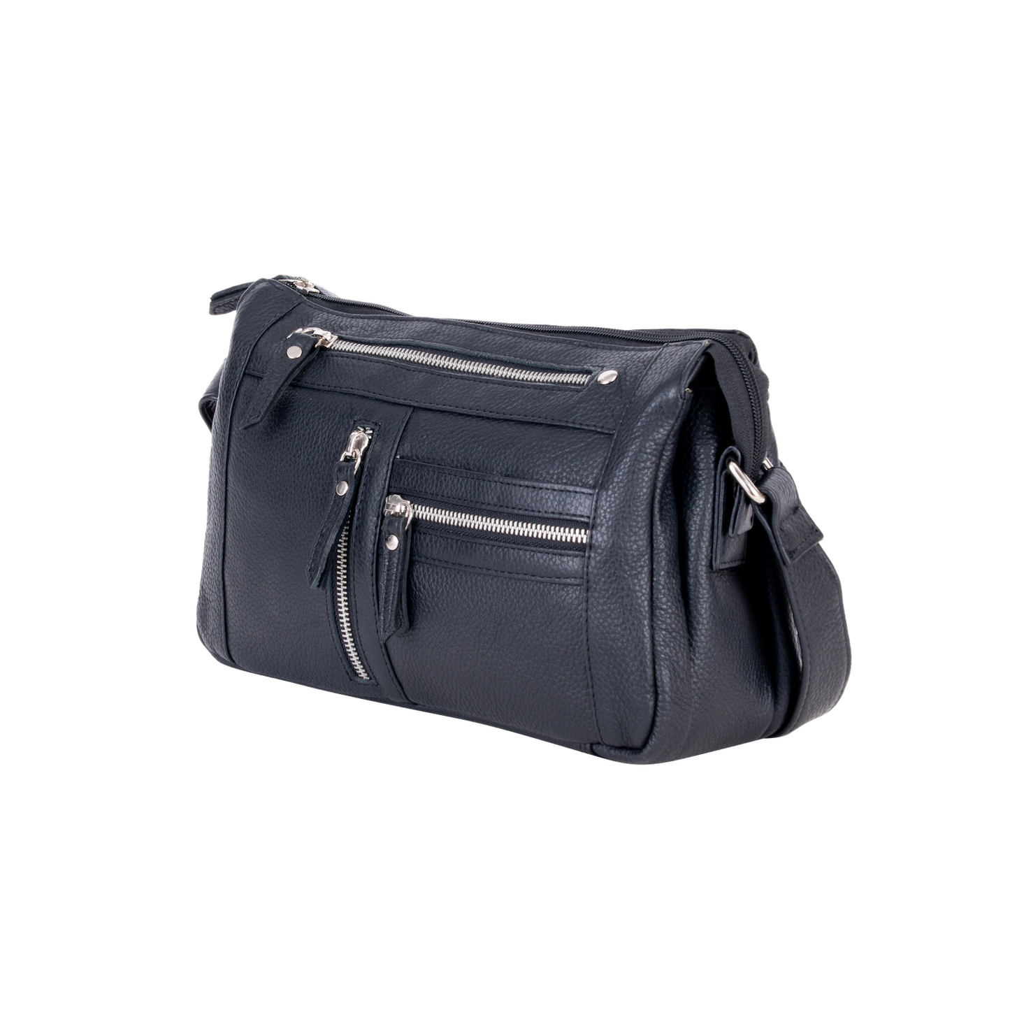 Green Wood  Leather Crossbody Bag – Stylish, Functional & Time