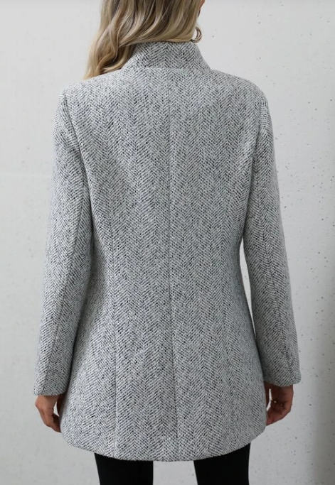 Sweetkama Ladies Long Sleeves Open Daily Coat