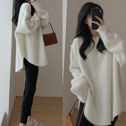 Casual Sweater Long Sleeve Crewneck