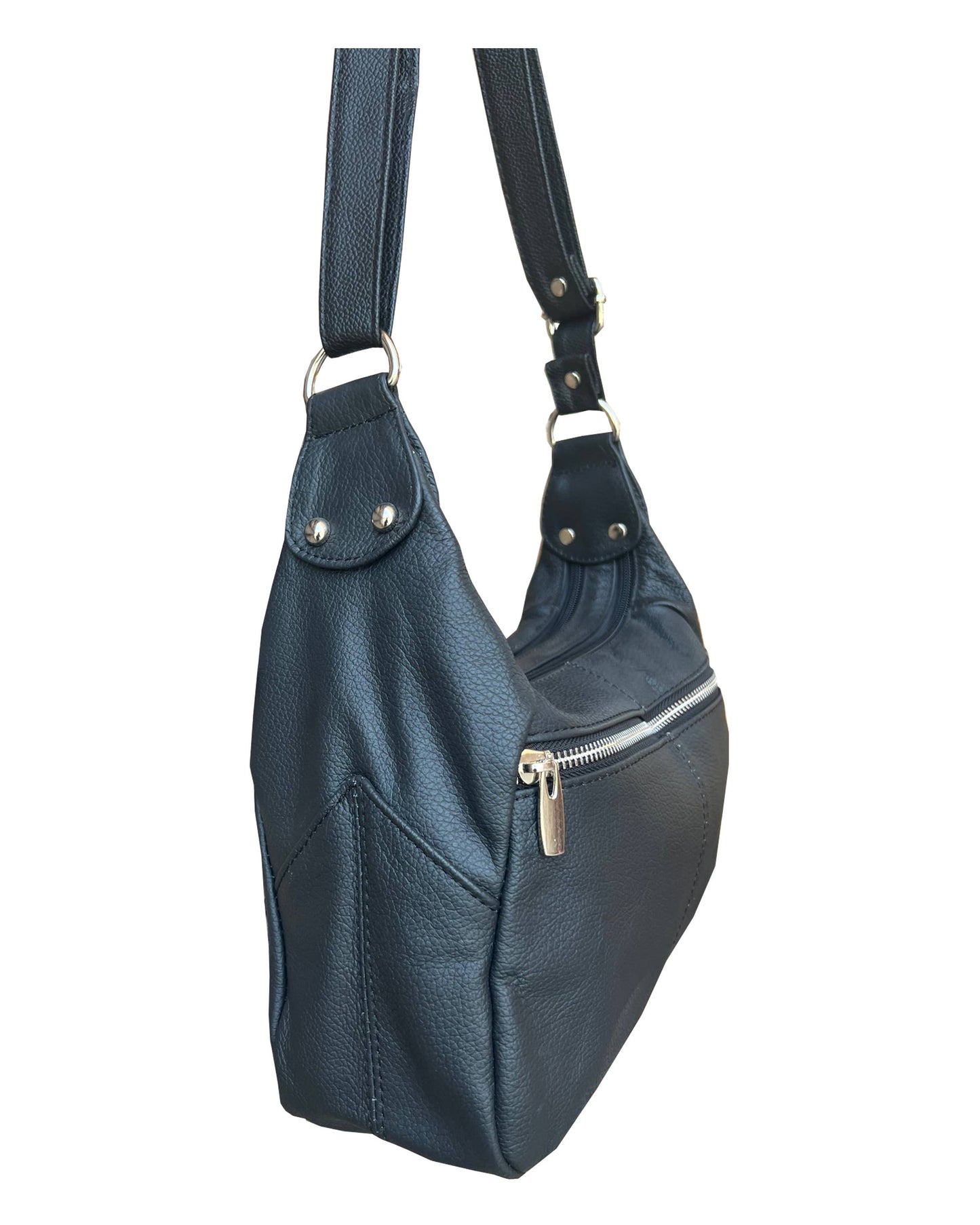 Roma Cowhide leather crossbody shoulder bag