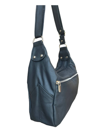 Roma Cowhide leather crossbody shoulder bag