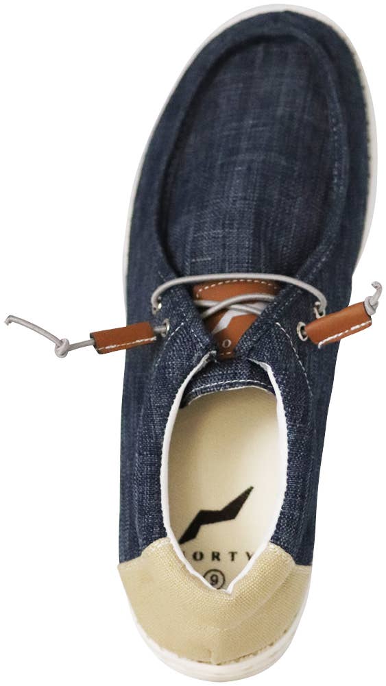 NORTY - Mens Lightweight Boat Shoe 41509 Navy