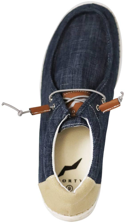 NORTY - Mens Lightweight Boat Shoe 41509 Navy