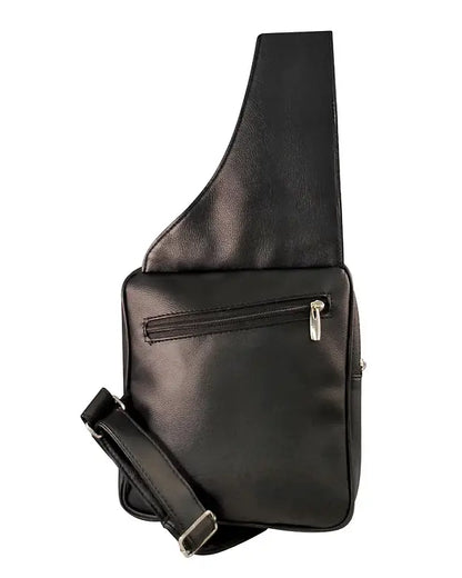 Roma leather Sling purse with water bottle and phone holder