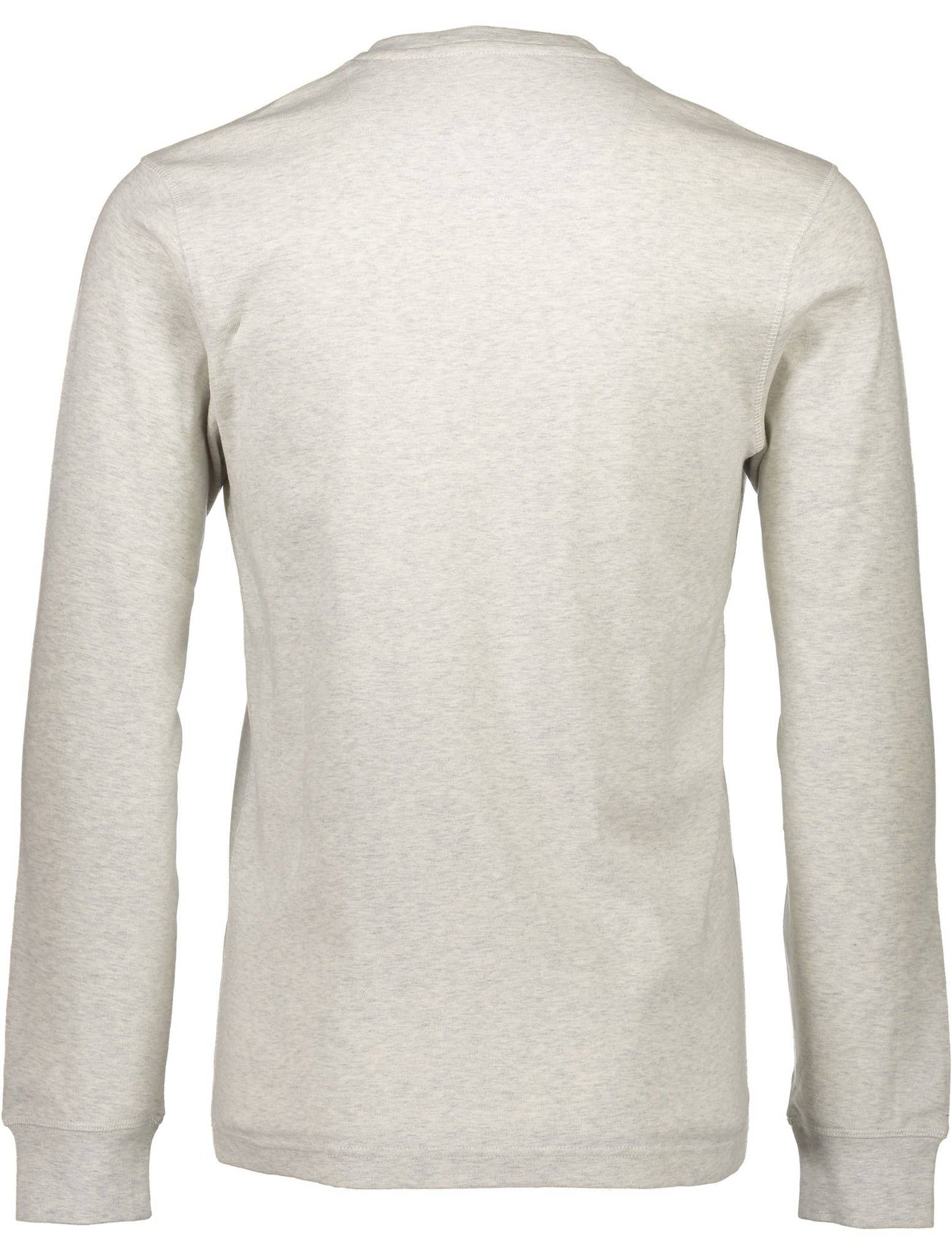 Lindbergh Ribbed Henley long sleeve