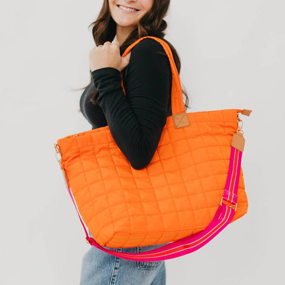 Pretty simple Day Dreamer Quilted Tote Bag