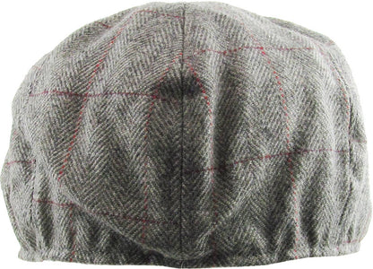Herringbone Button Ascot hat